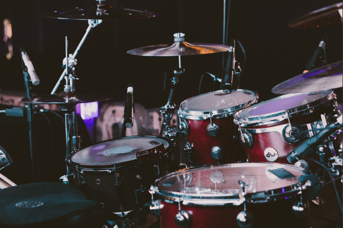 Image of a drum kit