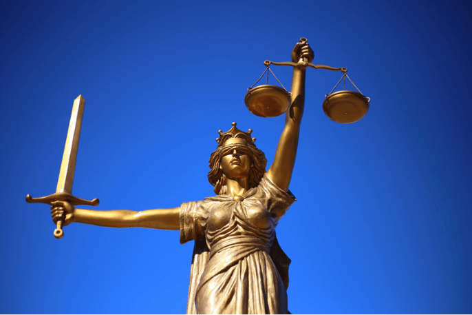 image of the scales of justice